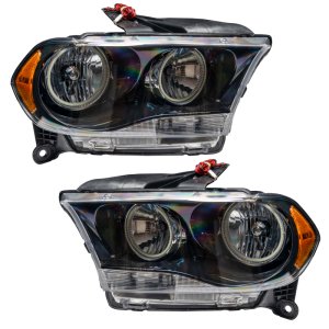 Dodge Durango Headlight Assemblies - ORACLE Lighting - SMD Halogen - Black - `11-`13 Dodge Durango Headlight Assemblies - ORACLE Lighting - SMD Halogen - Black - `11-`13